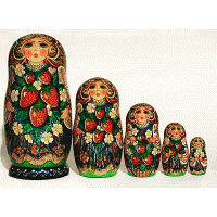 5 Pieces Nesting Dolls